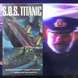 S.O.S. TITANIC (VHS 1997) Big Box Clamshell Janssen / Leachman / Mirren  TESTED - Bild 1 von 18