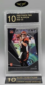 2020 Panini Rookies & Stars Cincinnati Bengals JOE BURROW #AB-20 rookie LRG 10 - Picture 1 of 2