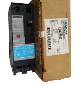 Siemens/ED42B030/30A/2P/480V/Type ED4/30A/Circuit Breaker (25B2) - Picture 1 of 8