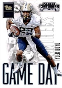 2016 Panini Contenders Draft Picks Game Day Tickets #12 Tyler Boyd Pitt Panthers