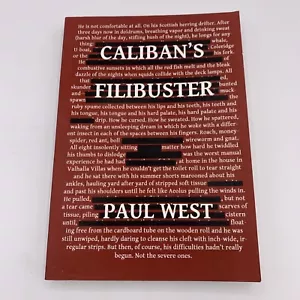 New Caliban's Filibuster by Paul West 2017 Trade Paperback Book - Imagen 1 de 4