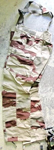 Trousers Combat F3 Zd-415 Camouflage Desert 88M French Army Daguet New - Picture 1 of 4