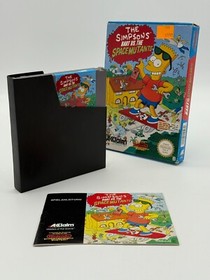 The Simpsons: Bart vs. The Space Mutants Nintendo NES Gut - Sehr gut CIB OVP
