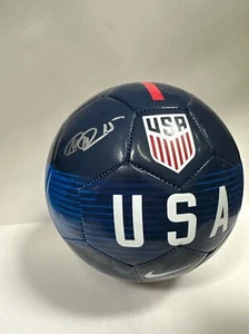 Megan Rapinoe Signed Nike USA Soccer Ball Size 5 PSA AH55612 - Picture 1 of 2