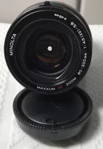 MINOLTA Maxxum AF 80-200mm F4.5-5.6 Lens for MINOLTA MAXXUM SONY ALPHA Black - Picture 1 of 5