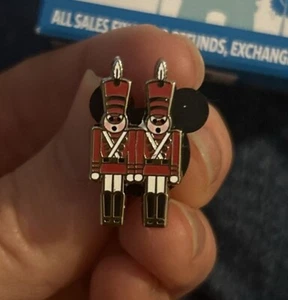 DISNEY PARKS Tiny Kingdom WDW Park Series 1 Christmas Nut Cracker Pin LR - Picture 1 of 2