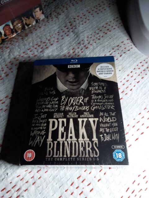 PEAKY BLINDERS 1-6 (2013-2022) COMPLETE TV Season Series - NEW Eu Rg2 DVD  not US