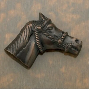 Pferd 12583 Serviette Gewicht Dekorativer Akzent Emblem Aluminium 3" L Kupfer - Bild 1 von 1