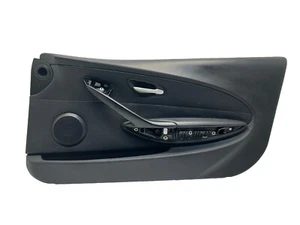 BMW E63 E64 650 M6 Front Right Passenger Side Door Card Panel Cover Black OEM - Picture 1 of 7
