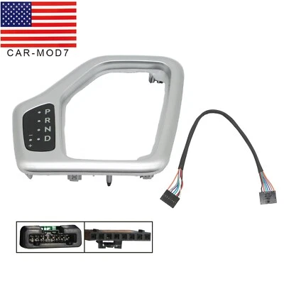 Bisel de palanca de cambios plateado para Jeep Cherokee 2014-2018 5Yd27XSAAA Foto 1 de 4