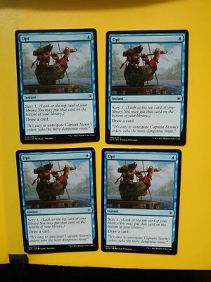 MTG Opt Ixalan Instant Playset 4 cards as pics - Image 1 of 4