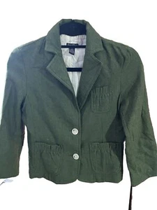 Steve Barry’s Women’s Blazer S Green Classic Pockets Long Sleeves’s - Picture 1 of 8