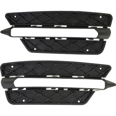 Fits Mercedes Benz C250 C300 C350 Bumper Grille For 2012-2014 Left & Right Set 2 - Image 1 of 4