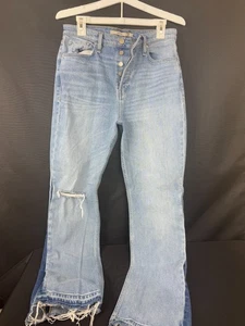 Hudson Jeans Womens Sz 30 Blue Faye Ultra High-Rise Flare Denim Pre owned - Picture 1 of 10