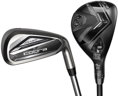Cobra DS ADAPT Combo 5-PW, GW Iron Set Regular KBS PGH Players 75 New - Image 1 of 4