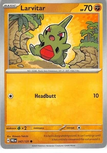Larvitar Common SV: Prismatic Evolutions 047/131 NM - Picture 1 of 1