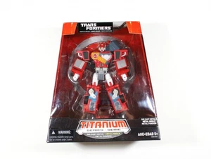 Transformers Titanium Series Fire Truck Optimus Prime Factory Sealed - Picture 1 of 6