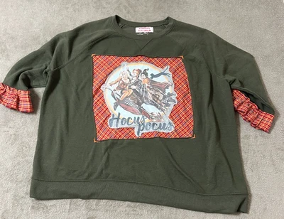 Suéter personalizado para mujer Hocus Pocus talla 2X de Velvet Familiar Foto 1 de 4