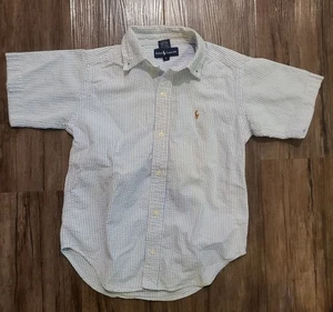 vintage polo ralph lauren kids snowbeach hand knit bear rugby colorblock USA 6Y - Picture 1 of 9