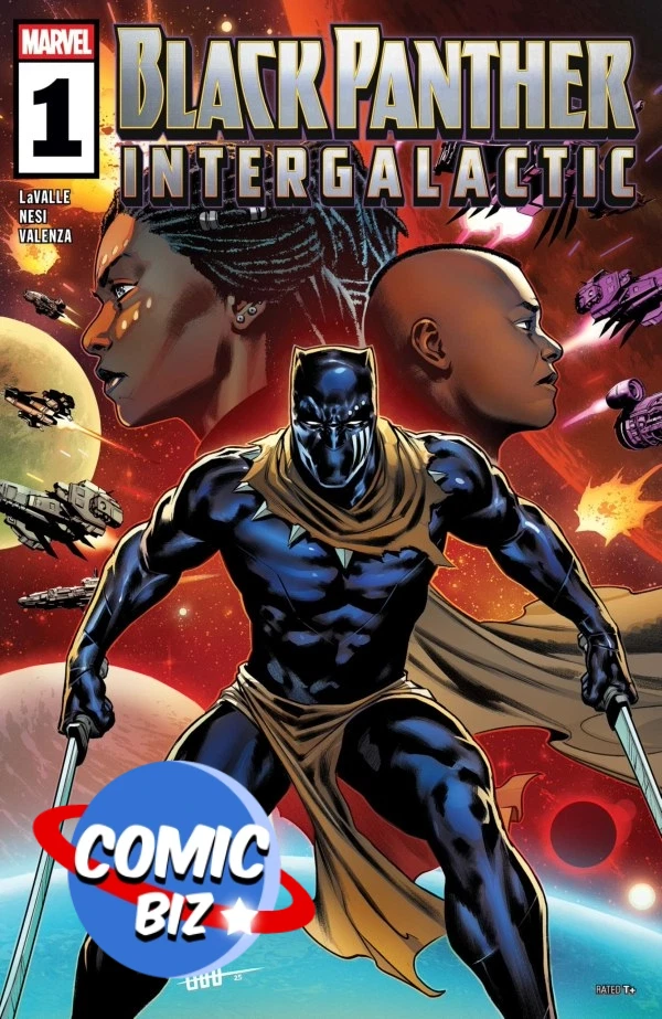 BLACK PANTHER: INTERGALACTIC #1 (2025) 1ST PRINTING MAIN COVER MARVEL COMICS