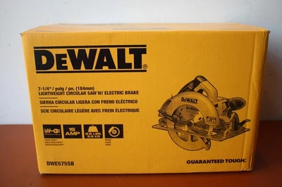 DeWalt DWE575SB 7-1/4" Lightweight Corded Circular Saw w/Electric Brake - Image 1 of 4