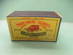 Vintage 1959 Moko Lesney Matchbox #68 Austin MKII Radio Truck w/Original Box - Picture 1 of 5