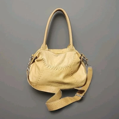 Cartera Hobo Liebskind Berlin Cuero Guijarro Camel Punto de Látigo Correa Extraíble Foto 1 de 4