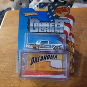 HOT WHEELS CONNECT CARS OKLAHOMA '58 FORD THUNDERBIRD NIP - Picture 1 of 3
