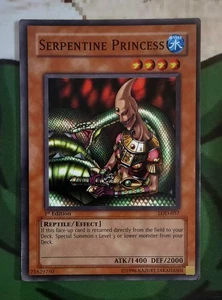 X 1 Serpentine Princess LP LOD-057 Legacy of Darkness-1st Edition Yugioh - Picture 1 of 2