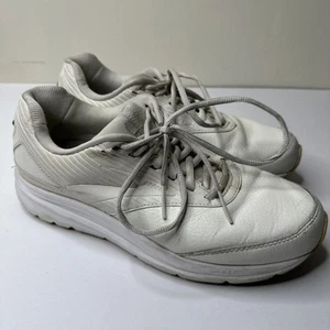 Brooks Womens Addiction Walker 2 1203071D142 White Casual Sneaker Size 9.5 - Picture 1 of 11