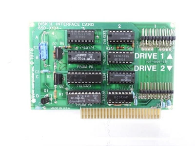 Apple II 650-X104 Vintage Computer Interface Card (nice) - Image 1 of 3