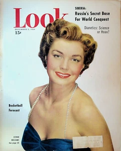 Look Magazine December 5 1950 Dianetics L Ron Hubbard Esther Williams - Picture 1 of 3