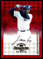 1998 Donruss Signature NNO Juan Encarnacion   Detroit Tigers Autograph