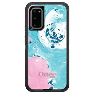 OtterBox Defender for Galaxy S (Choose Model) Blue Pink White Marble - Picture 1 of 10