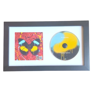 Ed Sheeran Signed CD Overpass Graffiti Single Cover Autograph Framed Beckett COA - Picture 1 of 6