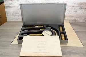 Stewart-Thomas Ind. Compression Tester Mil-T 13011F Type 1 With Case - Picture 1 of 6