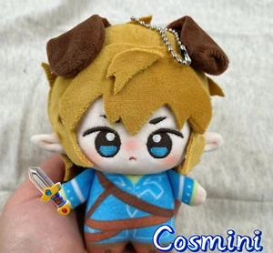  Link 10cm Plush Doll Keychain Stuffed Toy Xmas Gift Anime - Picture 1 of 3