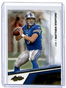 2010 Panini Absolute Memorabilia Matthew Stafford Detroit Lions #33