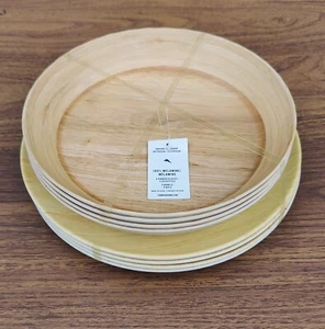 NEW Tommy Bahamas Faux Bamboo 4 Dinner Plates & 4 Salad Soup Bowls - Picture 1 of 3