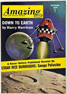 Amazing Stories Fact and Science Fiction November 1963 Vol. 37 No. 11 Burroughs - Picture 1 of 7