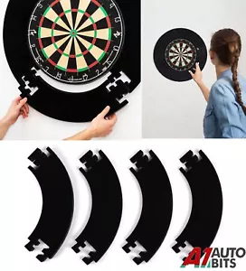 Schutz Dartscheibe Darts Einfassung Wand Protektor Ring Einfarbig Schwarz 71cm⌀ - Bild 1 von 11