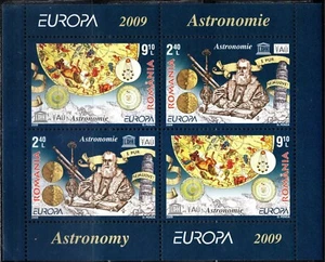 2009 Romania Europa CEPT MNH Astronomy s/s of 2 sets - Picture 1 of 1