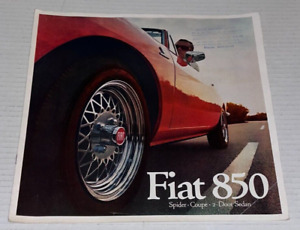 Vintage, FIAT 850, Dealership Brochure