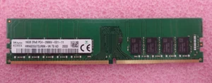 SK-hynix HMA82GU7DJR8N-VK 16GB DDR4 PC4-2666V-E ECC Unbuffered Memory RAM DIMM - Picture 1 of 3