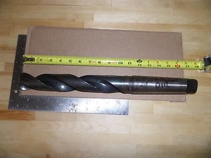 Broca de taladro National 1-11/16"" 5MT, 5 morse cónica 17-1/2"" OAL (#D112)) - Imagen 1 de 11