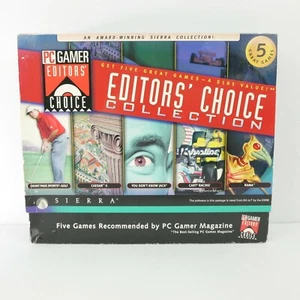PC Editors Choice Collection Sierra | Big Box PC | 5 juegos | franqueo rastreado - Imagen 1 de 10