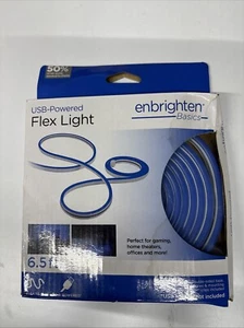 Enbrighten Basics 6.5' Flex Light - Blue New In Box - Picture 1 of 4