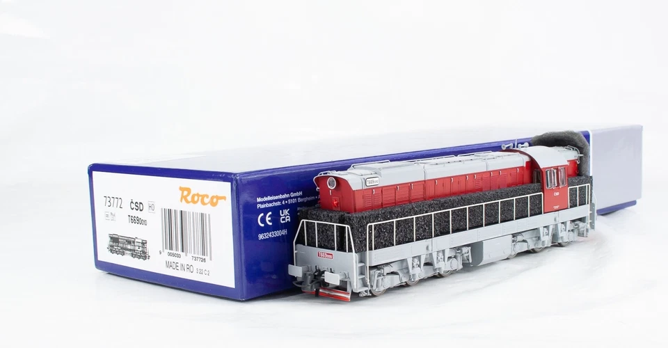 Roco 73772 Diesellok Rh T 669.0 der CSD Ep IV, Neu in OVP mit Garantie - Bild 1 von 1