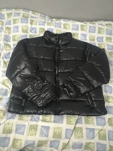 Time & Tru Missy Puffer Jacket XL 16-18 Black Wind Resistant - Bild 1 von 6