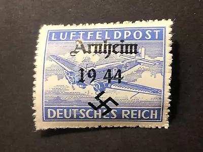 Germany WWII propaganda fantasy ovpt  (ARNHEIM) LUFTFELDPOST  MNH /s1 #125 - Image 1 of 2